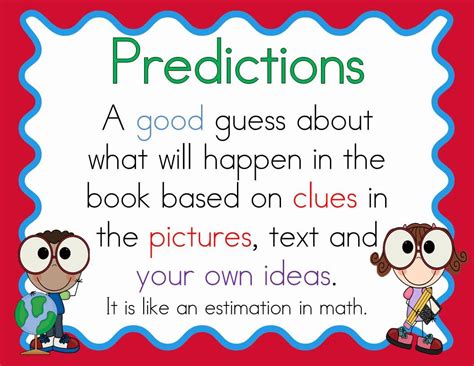 What is a prediction for students?