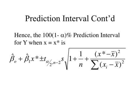 What is a prediction formula?