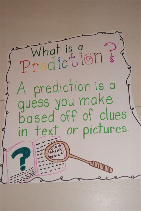 What is a prediction guide?