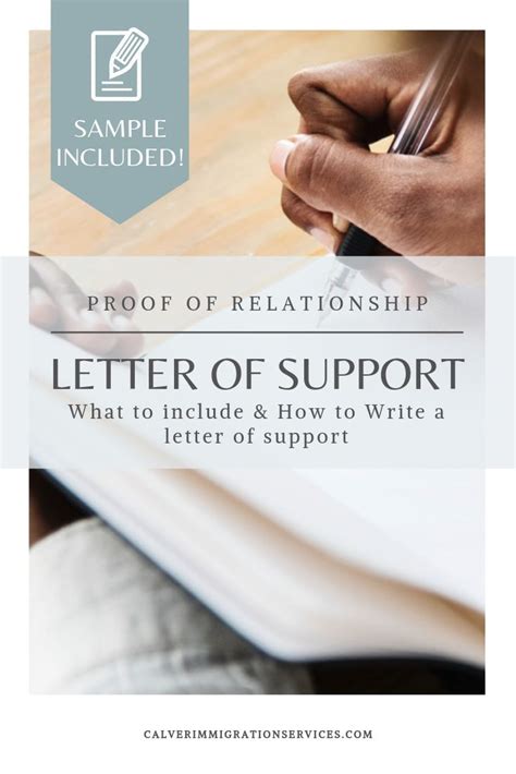 What is a proof of relationship letter for spousal sponsorship?
