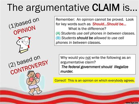 What is a proposition in a persuasive argument?