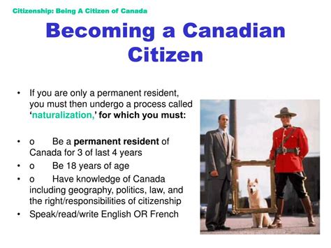 What is a quote for being a Canadian citizen?