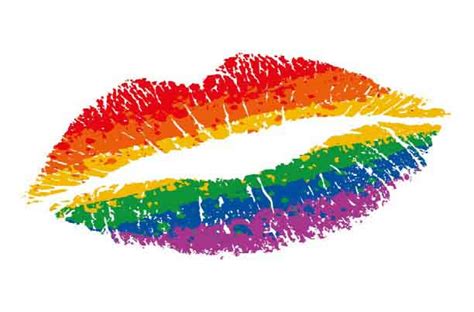 What is a rainbow kiss?