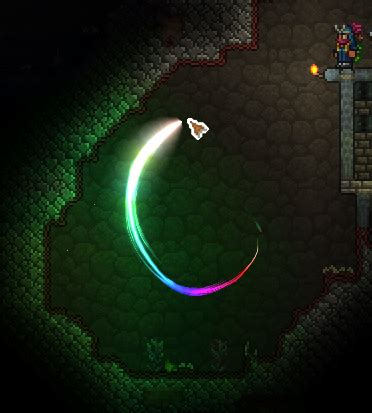 What is a rainbow rod in Terraria?