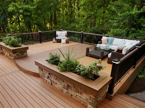 What is a raised deck?