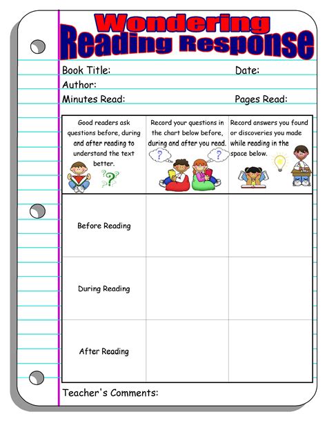 What is a reading response?