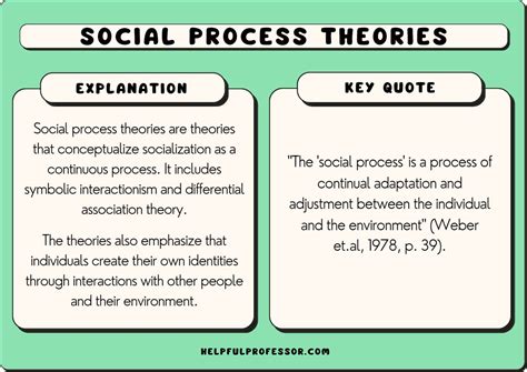 What is a real life example of social theory?