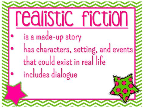 What is a realistic fiction?