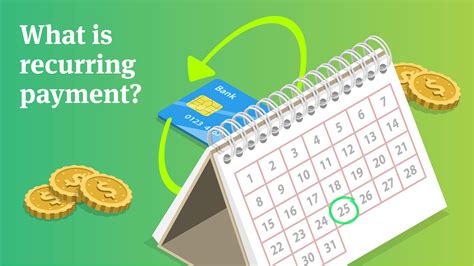 What is a recurring payment every month?