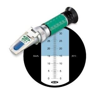 What is a refractometer for nutrient density?