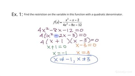 What is a restriction on a variable?