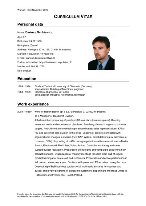 What is a resume CV PDF?