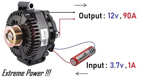 What is a safe voltage for an alternator?