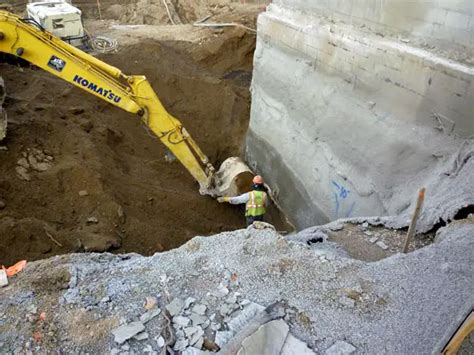 What is a shallow excavation?
