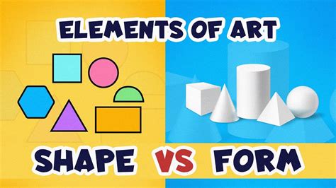 What is a shape or form in art?