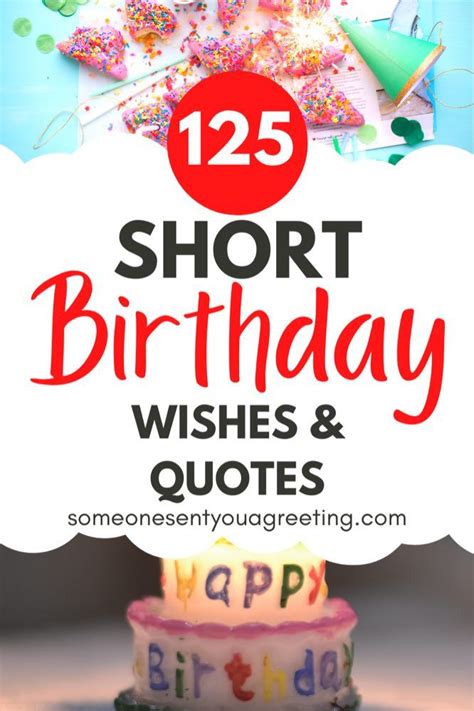 What is a short and nice birthday quote?