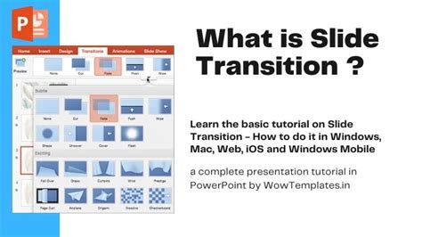 What is a slide transition?