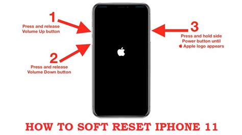 What is a soft reset for iPhone?