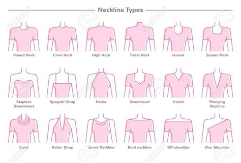 What is a split neckline?