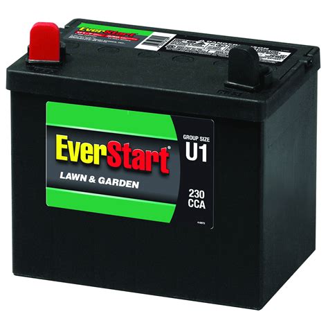 What is a standard lawn mower battery?