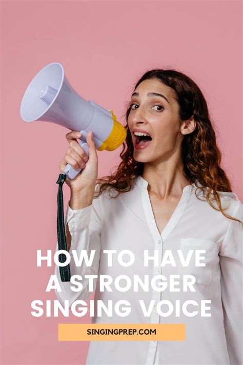 What is a strong voice?