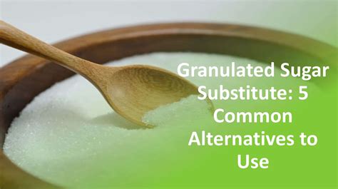 What is a substitute for golden granulated sugar?