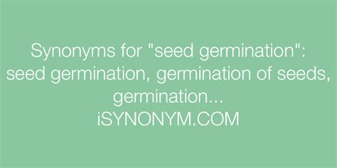 What is a synonym for seeded?