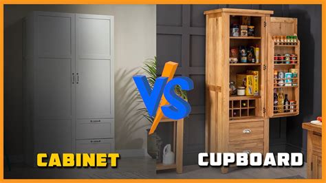 What is a table cupboard called?