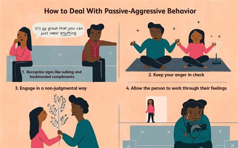 What is a tactic for dealing with a passive-aggressive person?