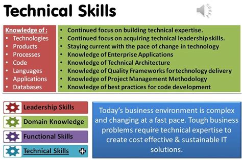 What is a technical skill?