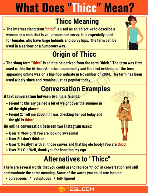 What is a thicc thigh slang?