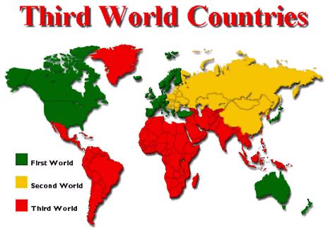 What is a third world country?