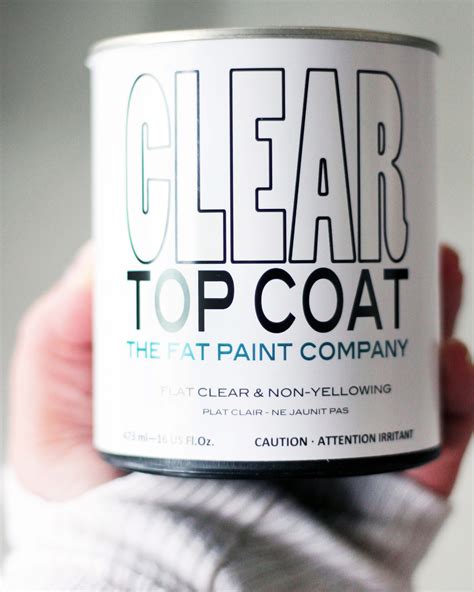 What is a top coat for acrylic paint?