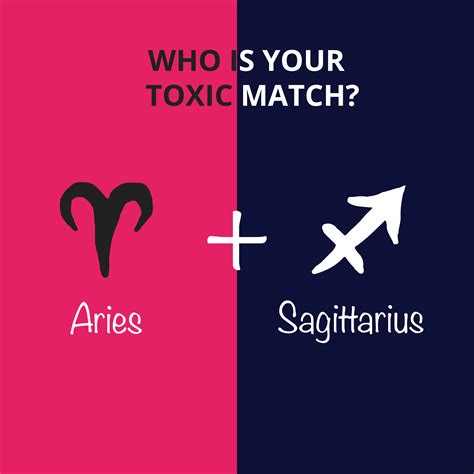 What is a toxic match for Sagittarius?