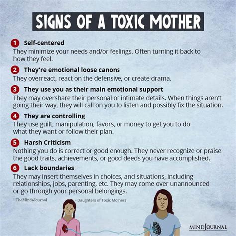 What is a toxic mother daughter adult relationship?