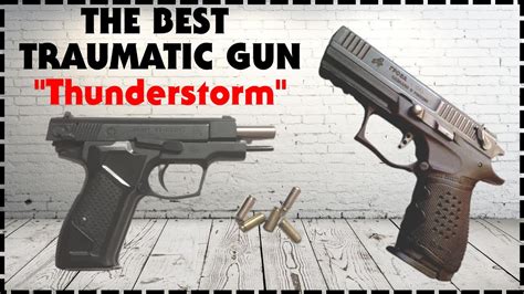 What is a traumatic pistol?