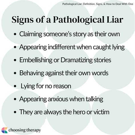 What is a typical liar behavior?