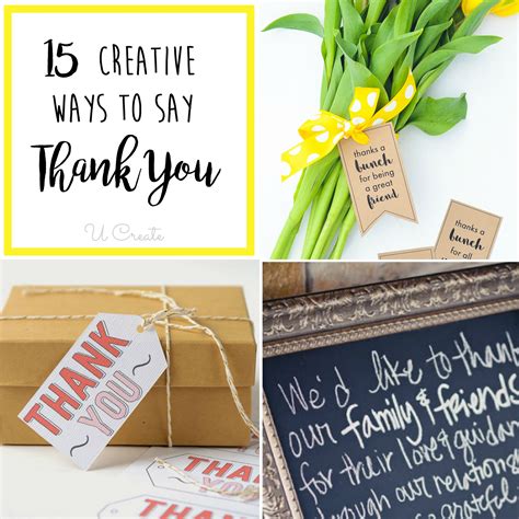 What is a unique way to say thank you?