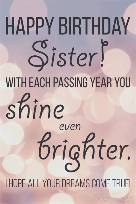 What is a unique way to wish a sister quotes?