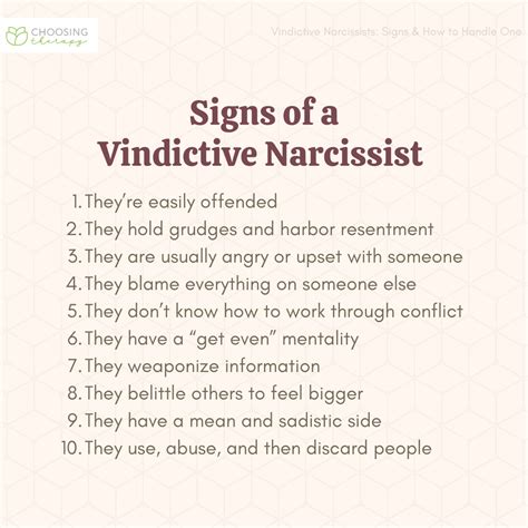 What is a vindictive mentality?
