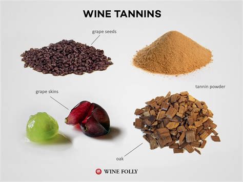 What is a wine tannin?