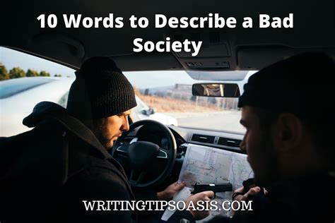 What is a word for a bad society?