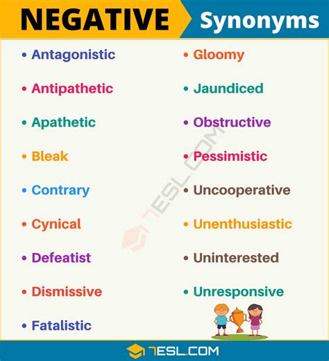 What is a word for a negative situation?