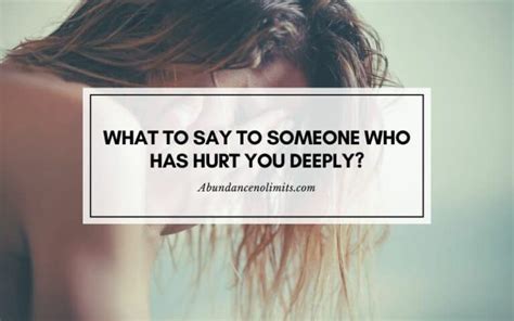 What is a word for deeply hurt?