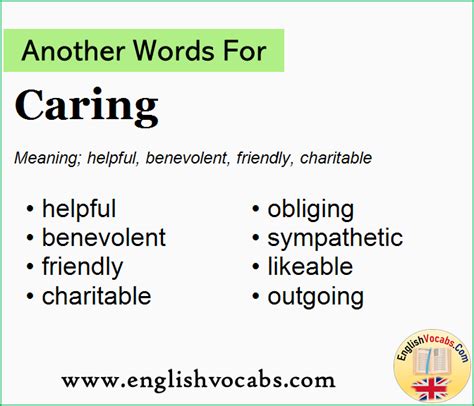 What is a word for not caring?