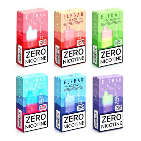 What is a zero nicotine vape?