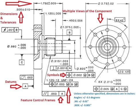 What is actual length in engineering drawing?