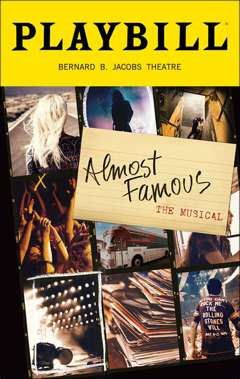 What is almost famous Broadway musical?