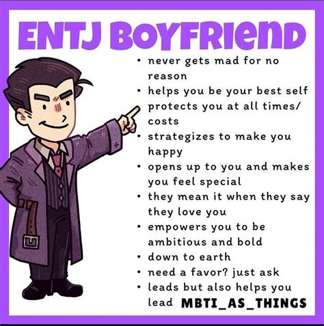 What is an ENTJ boyfriend like?