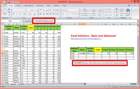 What is an Hlookup?